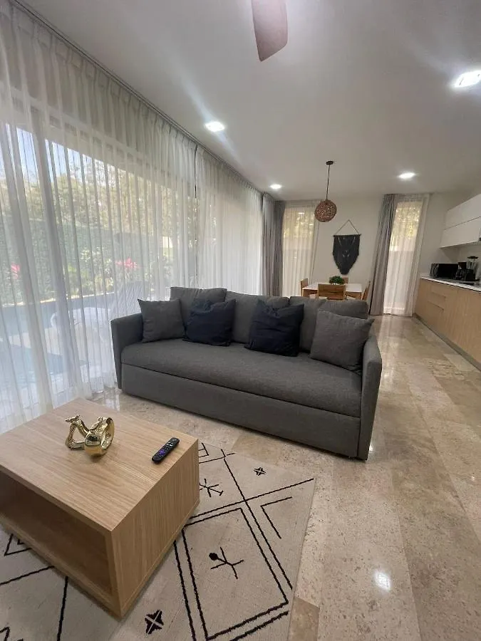 Cozy Apt W/Swim-Up Pool Appartement Tulum Pueblo Mexico