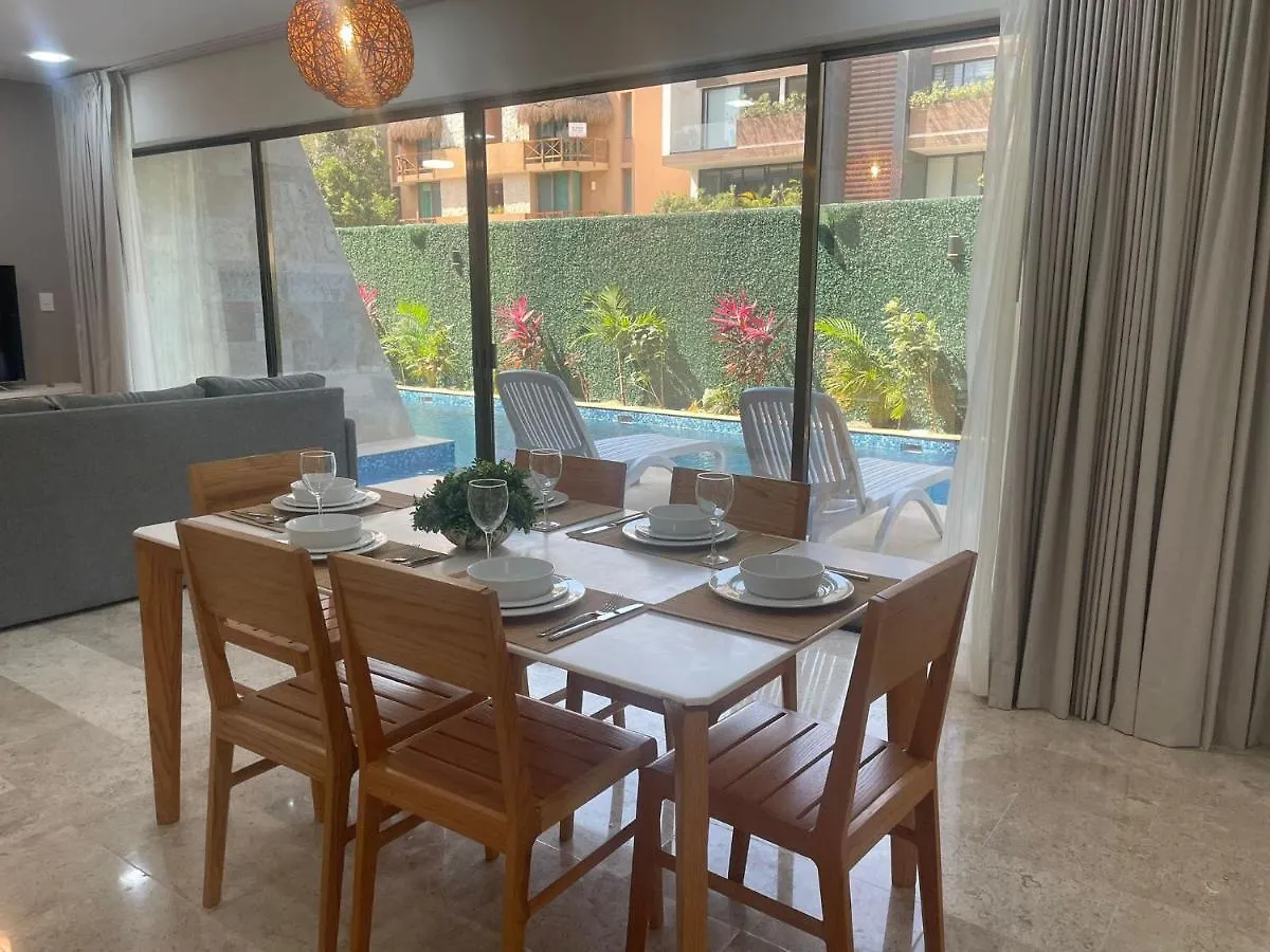 Cozy Apt W/Swim-Up Pool Appartement Tulum Pueblo