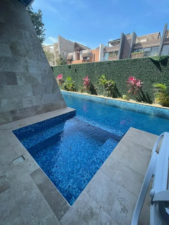 Cozy Apt W/Swim-Up Pool Apartment Tulum Mexico