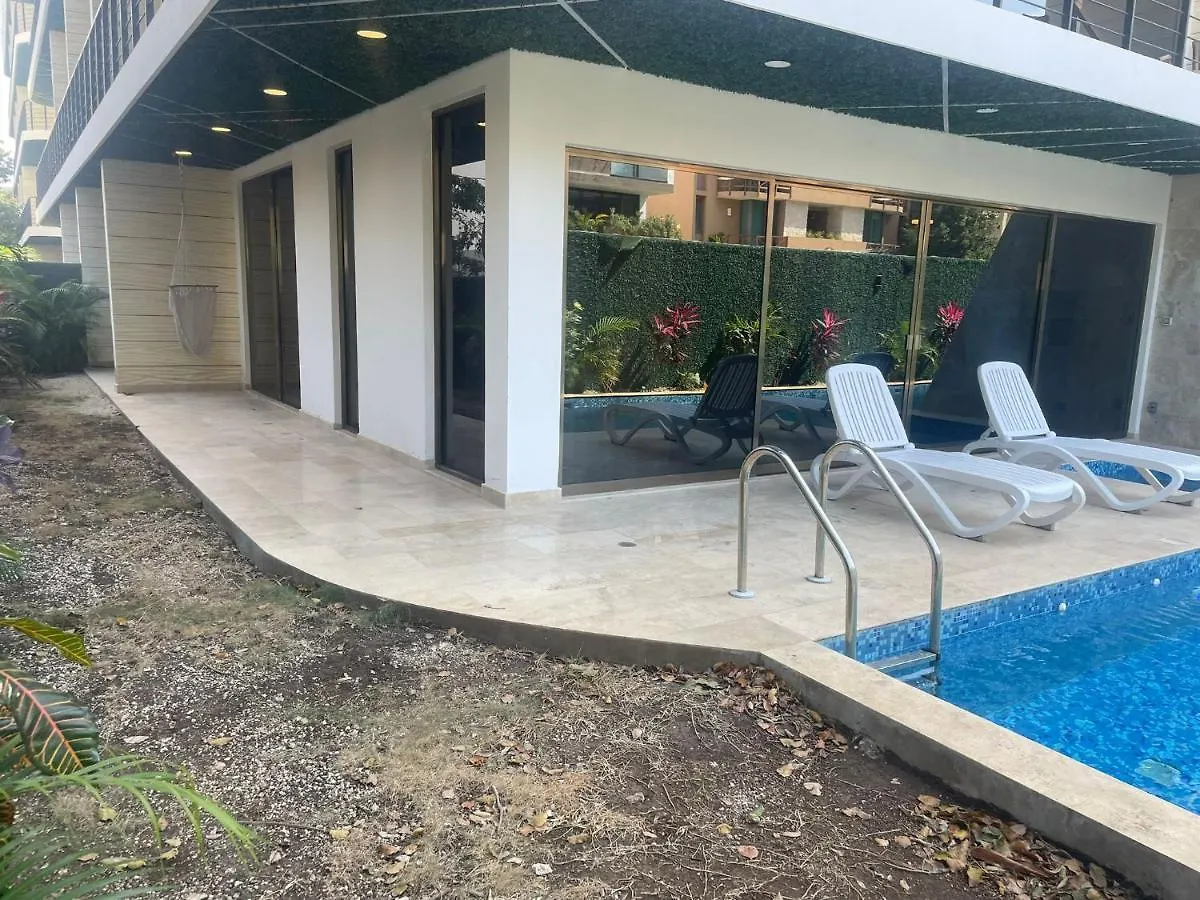 Cozy Apt W/Swim-Up Pool Apartment Tulum Mexico